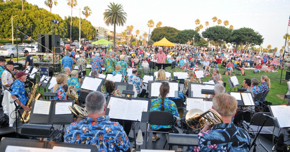 Summer of Music the Long Beach Municipal Band Visit Long Beach