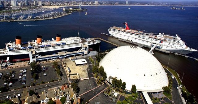 carnival cruise long beach parking lot